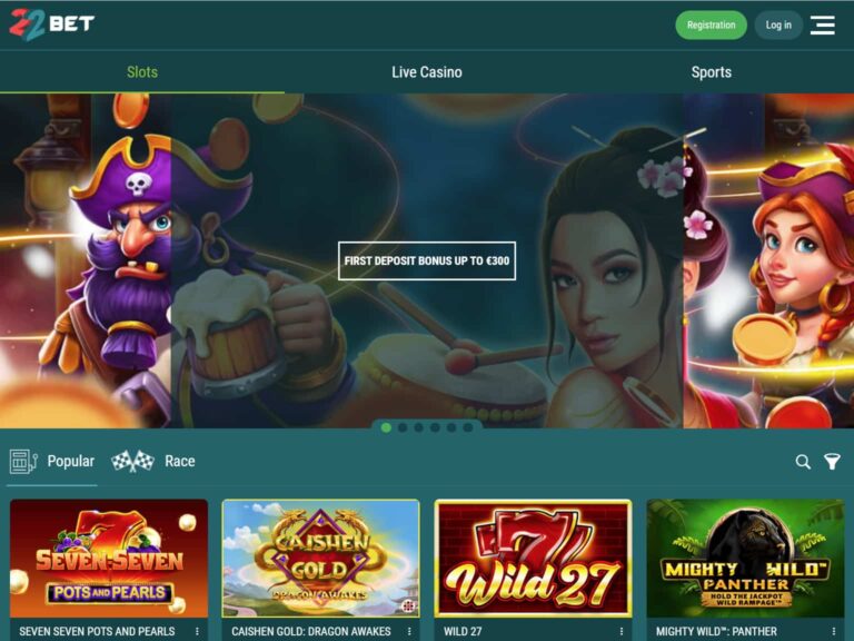 22Bet Casino läbivaatamine – boonus, sooduskood ja tasuta keerutused Eestis